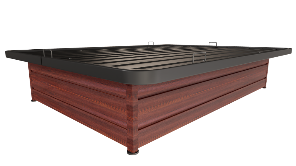 Marigold Matrix Wood Luxe Platform Bed Base