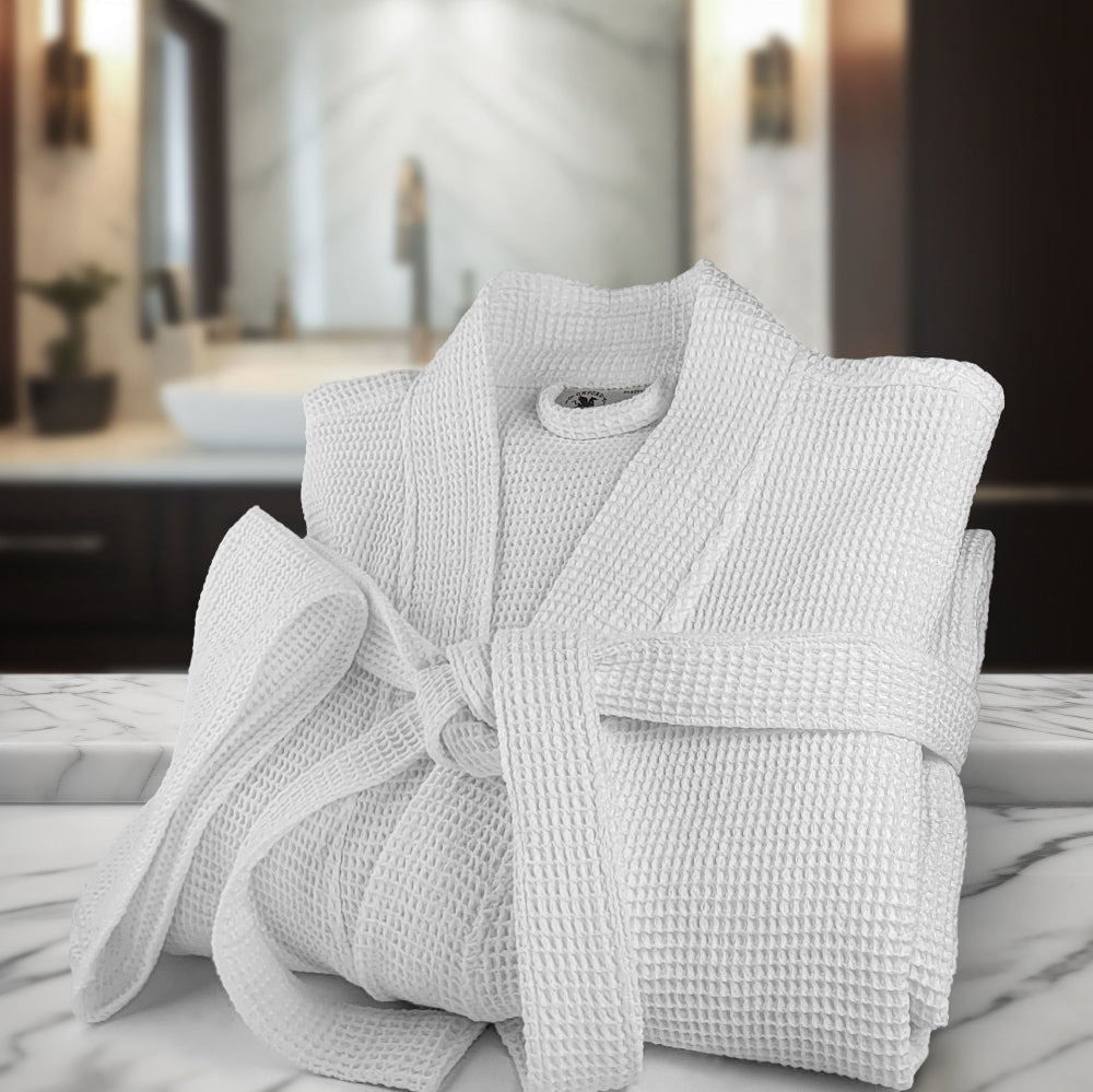 TERRY BATHROBES Kimono 48" x 60" 100% Ringspun Cotton CTN Pack of 12 EA