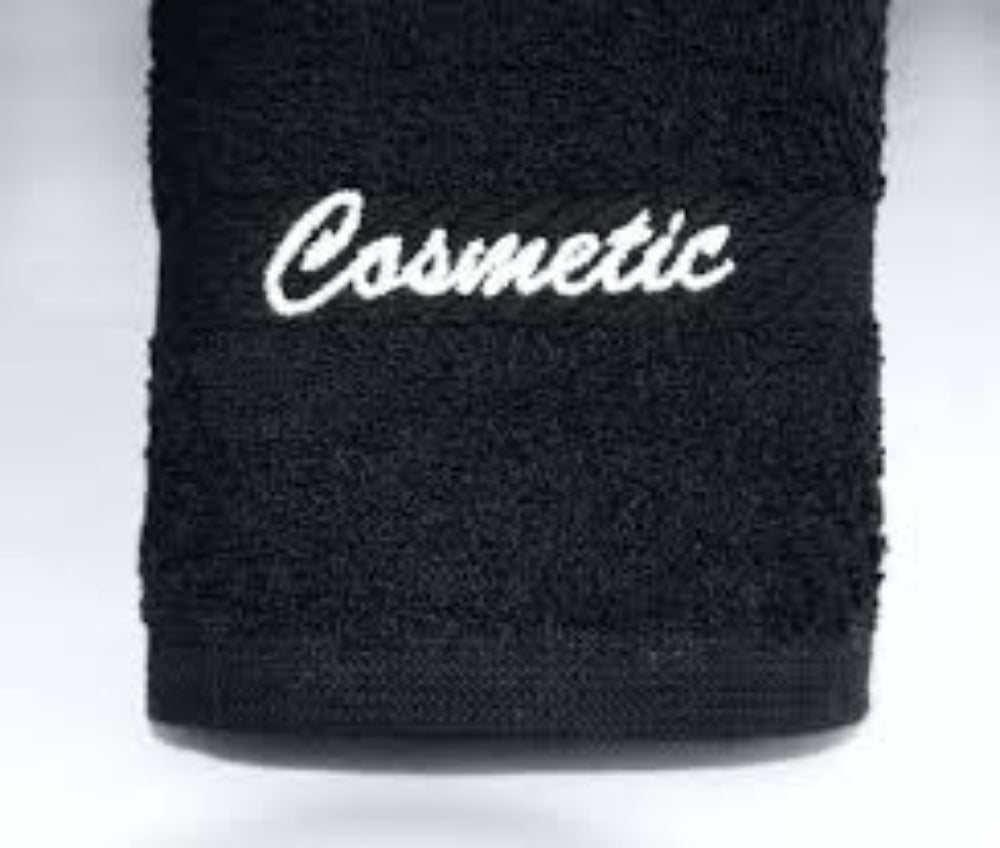 COSMETIC TOWEL 12 x 12 1.25 lb 100% Ringspun Cotton Vat Dyed CTN of 25 DZ