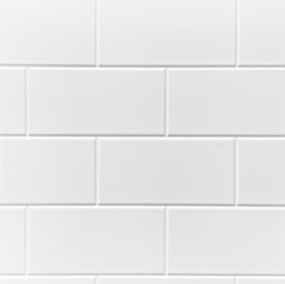 Subway 3X6 Textured Glossy finish Shower Panels