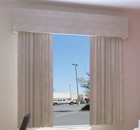 Econolodge Drapery Elegant Soft Cornice & Blackout Econo Pattern 100% Polyester