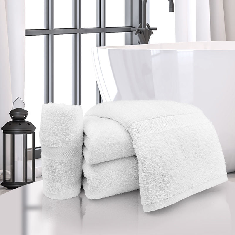 Oxford Regale Towel Collection - 27 x 54 100% Premium Cotton with Dobby Border & Hem Pack of 10 Dozen (48 Towels)