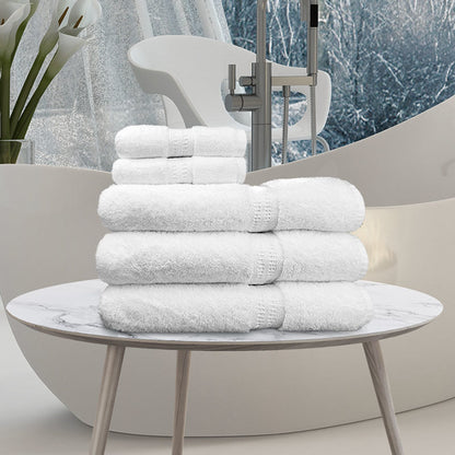 Reserve Towel Collection Washcloth - 13x13 Inches - 100% 2-Ply Combed Cotton - 1.75 lbs. - Carton Pack of 25 Dozen (300 Towels)