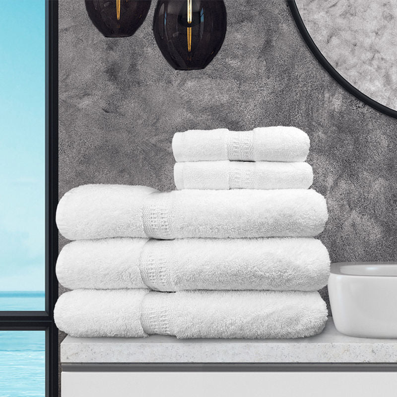 Reserve Towel Collection - Bath Sheet/Pool Towel - 30x60 Inches - 2-Ply Combed Cotton - Pack of 2 Dozen (24 Towels)