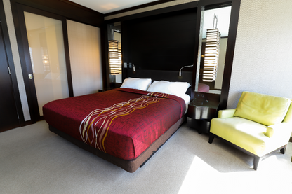 Marigold Top Sheet Ripple – Cherry Red/Gold/Beige