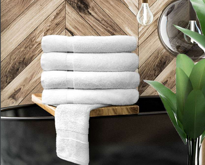Bellezza Towel Collection – Washcloth, 13x13, 100% Ringspun Cotton, Pack of 25 DZ (300 Towels)