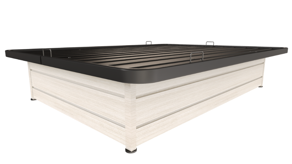 Marigold Matrix Wood Luxe Platform Bed Base