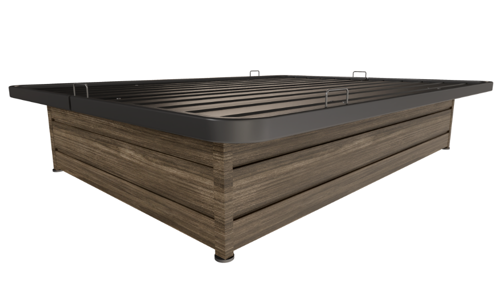 Marigold Matrix Wood Luxe Platform Bed Base