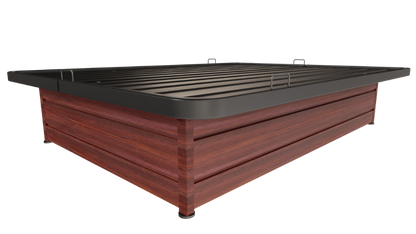 Marigold Matrix Wood Luxe Platform Bed Base