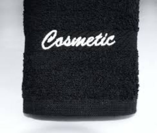 COSMETIC TOWEL 12 x 12 1.25 lb 100% Ringspun Cotton Vat Dyed CTN of 25 DZ