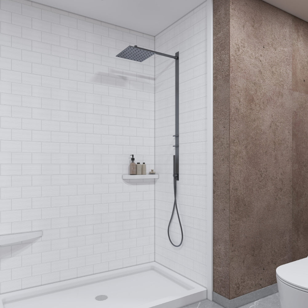 Essence 3X6 textured glossy finish Shower Panels