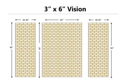 Essence 3X6 textured glossy finish Shower Panels