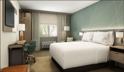 Comfort Sea Scheme Roller Shades with Sheer & Blackout Options, Stationary Panels, and Cornice