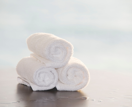Silver Towel Collection Washcloth – 12x12 Inches, 86% Cotton / 14% Polyester, | Premium Softness and Durability Bulk Bale of 50 (600 towels)