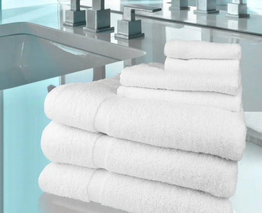 Gold Towel Collection - 24x50 Luxe Cotton Blend Towels | Pack of 5 Dozen (120 Towels)
