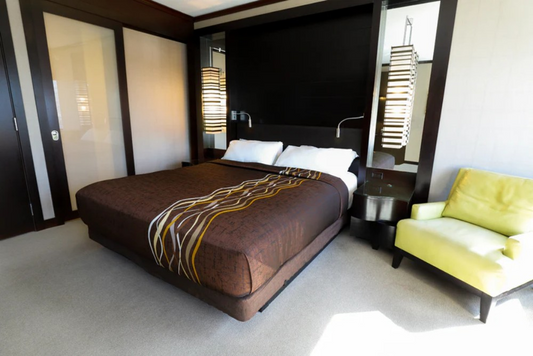 Marigold Top Sheet Ripple – Brown/Gold/Beige