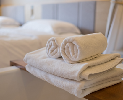 Gold Dobby Towel Collection - 16x30 Cotton-Blend Hand Towels | Pack of 10 DZ  (120 Towels)