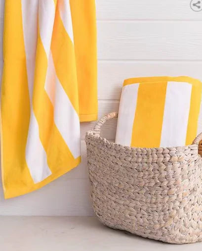 Cabana Pool Towels, 35x70 20.00 lb 100% 2-Ply Cotton, Vat Dyed, 1 Dozen (12 towels)