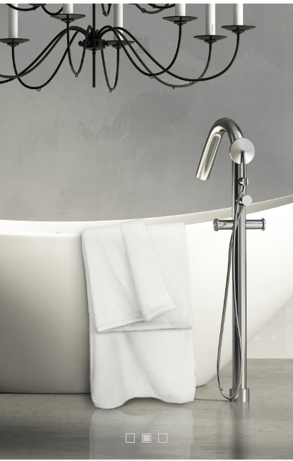 Platinum Towel Collection Bathmat - 22x34 - 100% Ring spun Cotton - 9.50 lbs. - Pack of 5 Dozen (60 Towels)